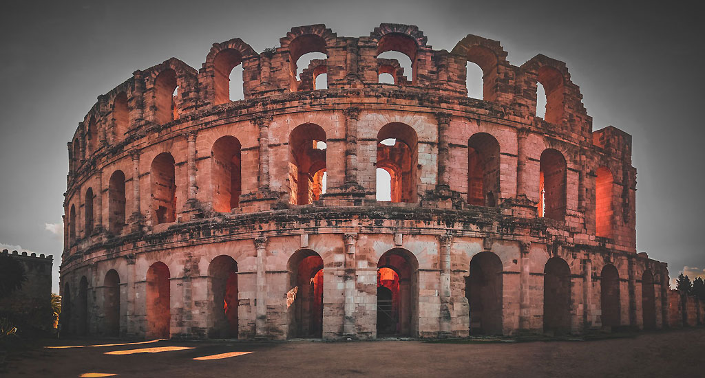 Le Colisée El-Jem en Tunisie