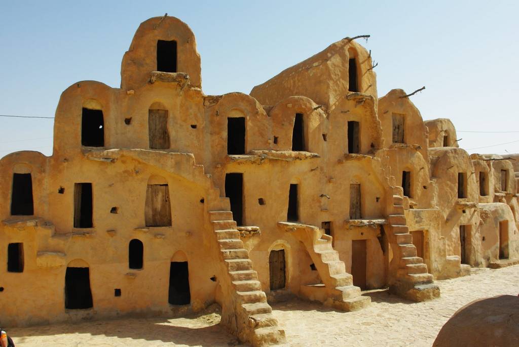 Maison troglodyte en Tunisie